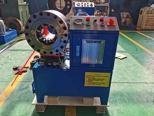 Harga yang bagus 600T Crimping Force DX68 Hose Crimping Machine Untuk Berbagai Selang on line