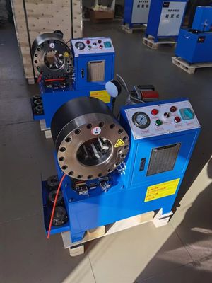 Harga yang bagus Max Pembukaan 114mm DX68 Hose Crimping Machine PLC / Button / CNC Control System on line