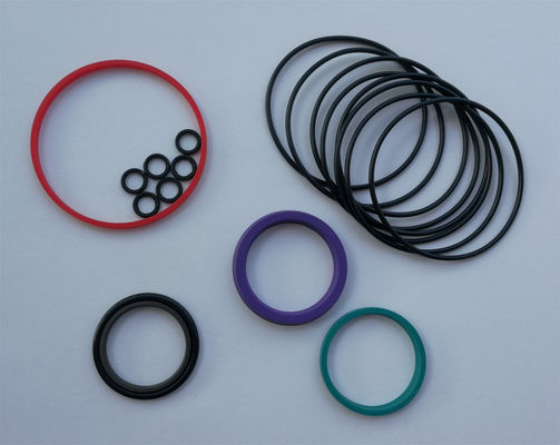 Harga yang bagus Ketahanan minyak FFKM O Rings AS568 Standar Ketahanan robek yang baik untuk penyegelan lapangan minyak dan gas on line