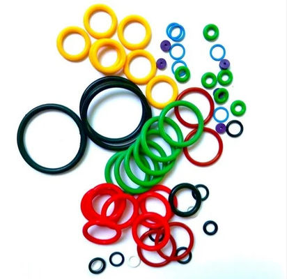 Harga yang bagus AS568 Standar FFKM O Cincin untuk Lapangan Minyak dan Gas Penyegelan Kekuatan Tear Compression Molding on line