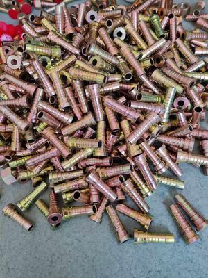 Harga yang bagus Bahan baku baja karbon Forklift pipa minyak yang dapat digunakan kembali sendi Fittings selang hidrolik Fittings selang hidrolik Ferrule on line