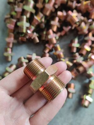 Harga yang bagus Karbon Steel Threaded Custom Thread Adapter Fittings Hydraulic Hose Baja tahan karat on line