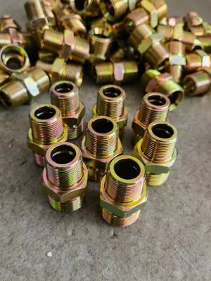 Adaptor benang khusus / Fittings selang hidrolik Fittings selang hidrolik Ferrule bentuk yang sama