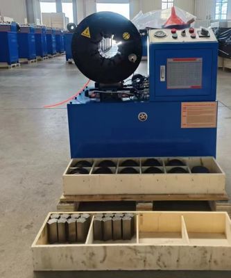 Harga yang bagus 26Mpa Hydraulic Hose Crimping Machine Fleksibel Hyd Hose Crimper on line