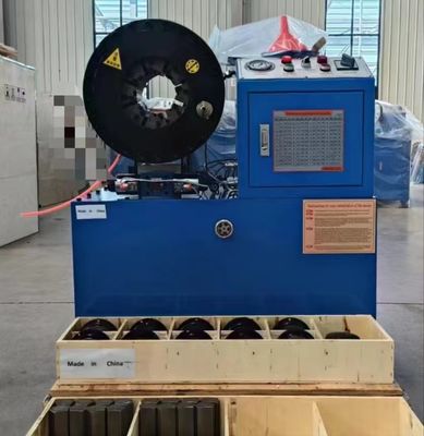 Harga yang bagus Efisiensi Kerja 800T Hydraulic Hose Crimping Machine 380V on line