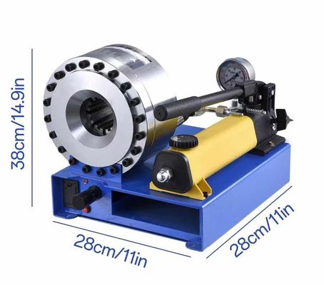 Harga yang bagus 1 inci 6-25mm 1/4 sampai 1 inci Portable Manual Hydraulic Hose Pipe Crimping Machine Hydraulic Hose Crimping Tool 10 pcs/H on line