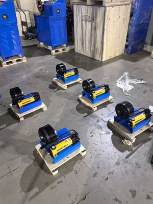 1 inci 6-25mm 1/4 hingga 1 inci Portable Manual Hydraulic Pipe Crimping Machine Hydraulic Hose Crimper