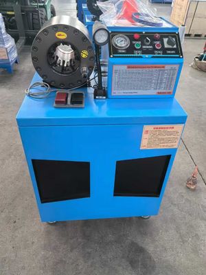 Harga yang bagus 2 Inch Model Baru Daya Besar 4 Kw Efisiensi Kerja 500 Piece Per Jam Portable Hose Crimping Machine Excavator Hose Press Tool Hydraulic Hose Crimper on line