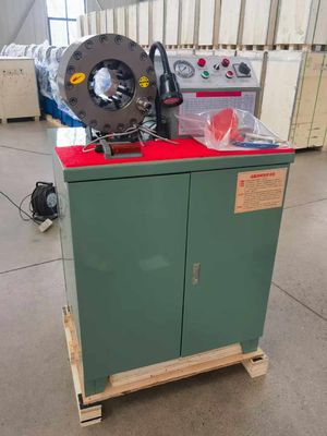 Struktur kompak Mesin Crimping Selang Hidraulik Pipa 3kw Crimper Selang Hidraulik