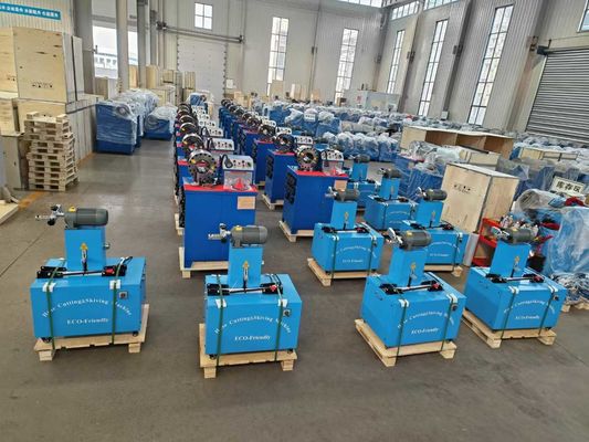 Mesin Pemotong Selang dan Skiving Listrik 2 Inci 6 Lapisan Dengan Leher