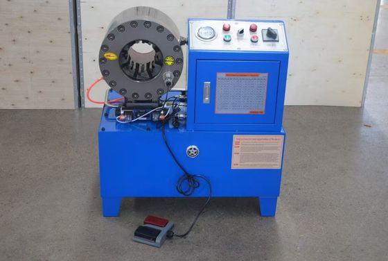 Harga yang bagus Tekanan Pompa Minyak 31,5Mpa Mesin Crimping Selang DX68 Efisiensi Tinggi on line