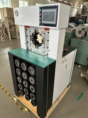 Harga yang bagus Mesin Crimping Selang Hidrolik 3 Inci 650T dengan Kontrol PLC on line