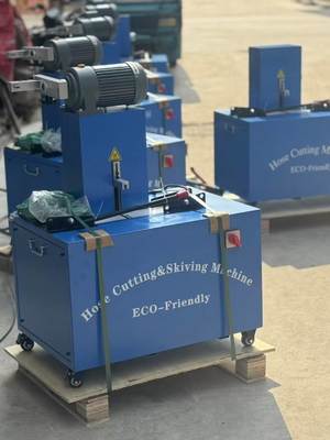 Mesin pemotong selang hidrolik listrik 6-51mm Jarak pemotongan 2 inci