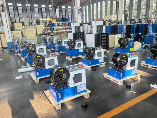 Mesin Crimping Selang DX68 6-51mm 2 Inci Hydraulic Crimper