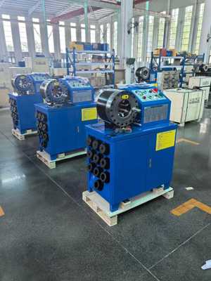 2 Inch Electric Hydraulic Hose Crimper 6-51mm dengan 10 Dies