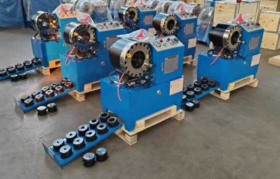 Harga yang bagus Mesin Crimping Selang Hidrolik DX68 dengan Proses Forging Teknologi Baru, Rentang Crimping 6-51mm, dan Pilihan Tegangan 220v/240v/380v/415v on line