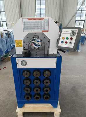 Mesin Pengepres Selang Hidrolik 3 Inci 6-76mm dengan 15 Cetakan yang Dapat Dipertukarkan dan Sistem Kontrol Tombol