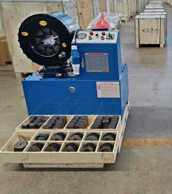 Electric Hydraulic Hose Crimping Machine dengan 200pcs/H Kapasitas dan 6-76mm Crimping Range untuk 800T Force