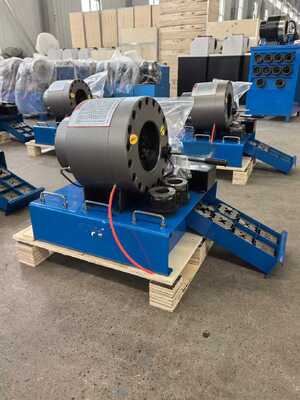 Harga yang bagus Mesin Crimping Selang Manual Efisiensi Tinggi 600T dengan Jangkauan Crimping 6-51mm untuk Aplikasi Hidraulik on line