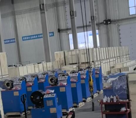 Harga yang bagus Mesin Crimping Selang Karet Kekuatan Crimping 2 Inci 600T dengan Akurasi 0,01 Mm dan Kisaran 6-51Mm untuk Crimper Selang Hidrolik on line