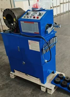 Harga yang bagus Mesin Pengepres Selang Hidrolik 2 Inci 6-51mm 10 Cetakan dengan Fungsi Ganda untuk Konstruksi yang Kuat on line