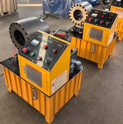 Harga yang bagus Mesin Pengepres Selang DX68 dengan Tekanan Pompa Oli 31.5Mpa Pilihan Tegangan 220v/240v/380v/415v dan Daya Motor 3KW/4KW on line