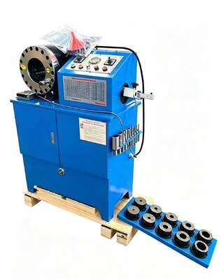 Harga yang bagus 2 Inci Dari 6-51Mm 10 Dies Mesin Crimping Selang Hidrolik Dengan Fungsi Ganda Dan Mesin Skiving Selang 2 Fungsi Untuk Konstruksi Kuat on line