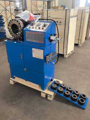 Harga yang bagus Mesin Crimping Selang Hidrolik 2 Inci 6-51mm 10 Dies Dengan Fungsi Ganda Dan Mesin Skiving Selang 2 Fungsi Menjadi Satu Mesin Crimping/skiving Untuk Konstruksi Kuat on line